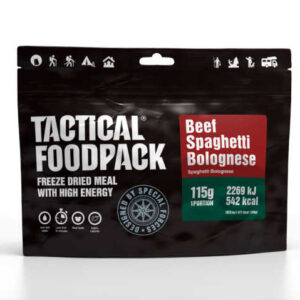 Spaghetti Bolognese met rundvlees - Tactical Foodpack