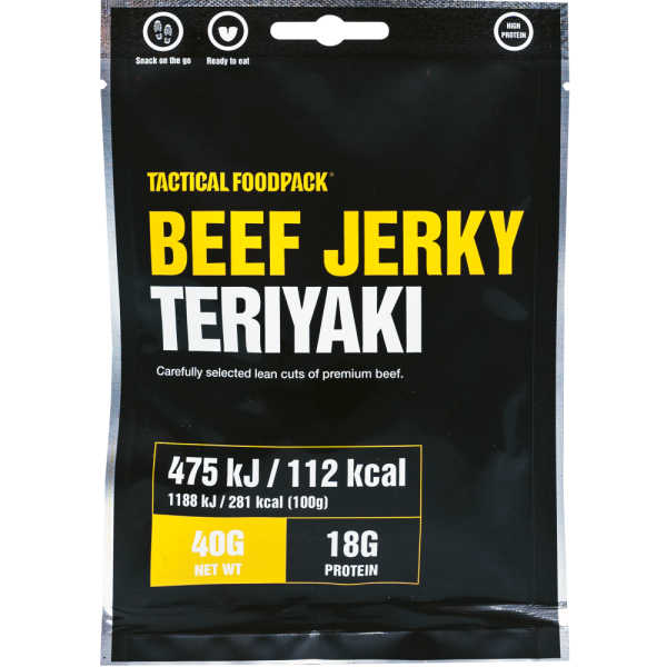 Beef Jerky Teriyaki - Tactical Foodpack