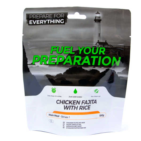 Kip Fajita Met Rijst - Fuel your Preparation