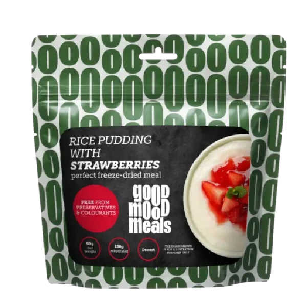 Rijstpudding met Aardbeien - Good Mood Meals