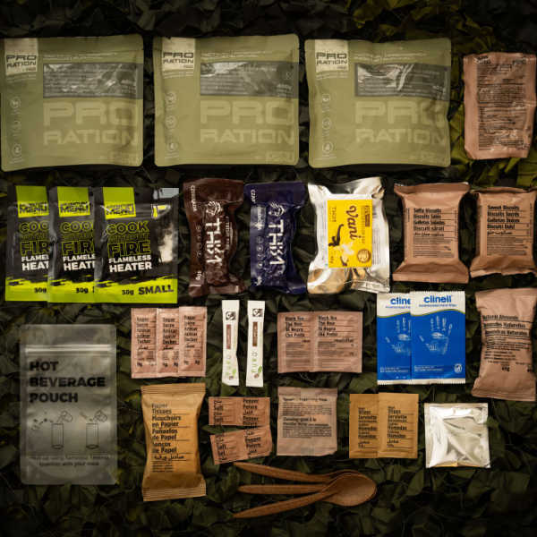 Ultimate Tactical Rations FULL DAY - menu I - Pro Ration