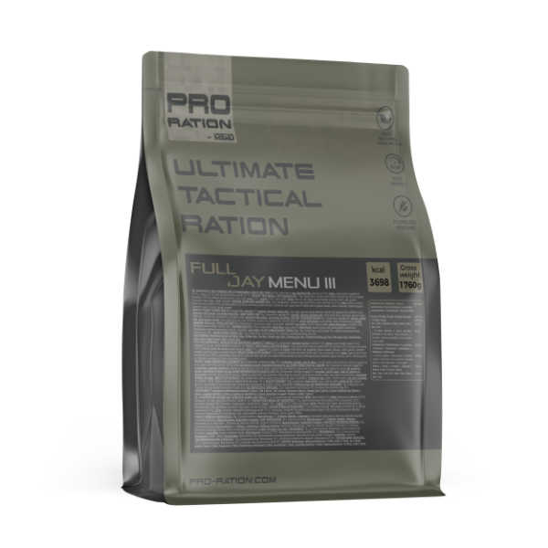 Ultimate Tactical Rations FULL DAY - menu III - Pro Ration