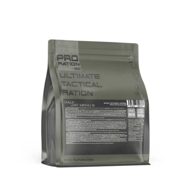 Ultimate Tactical Rations HALF DAY - menu III - Pro Ration